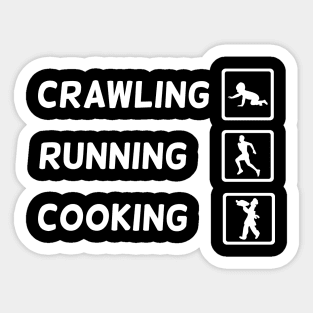 Cook Kitchen Chef Food Baking Cooking Grilling Sticker